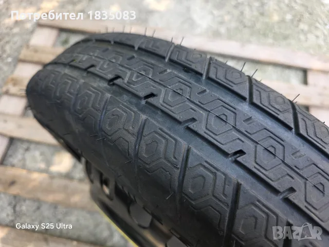 Резервна гума/патерица 17ка 5х112 Audi, снимка 3 - Гуми и джанти - 55420689