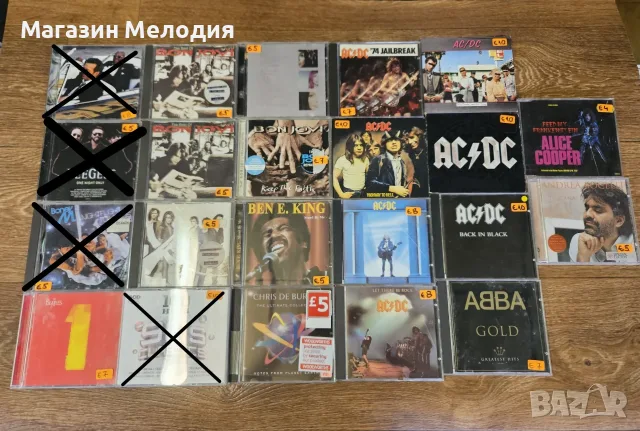 🎸 Колекция Оригинални дискове: Рок, Метал и Поп легенди (Metallica, AC/DC, Pink Floyd, The Prodigy,, снимка 5 - CD дискове - 55143168
