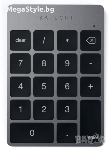 Satechi Slim Aluminum Bluetooth  безжична цифрова клавиатура 