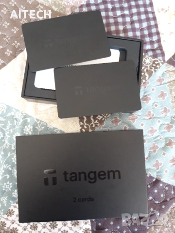 Крипто портфейл Tangem Wallet (Комплект от 2 карти) - Фабрично нулиран, снимка 2 - Друга електроника - 54687311