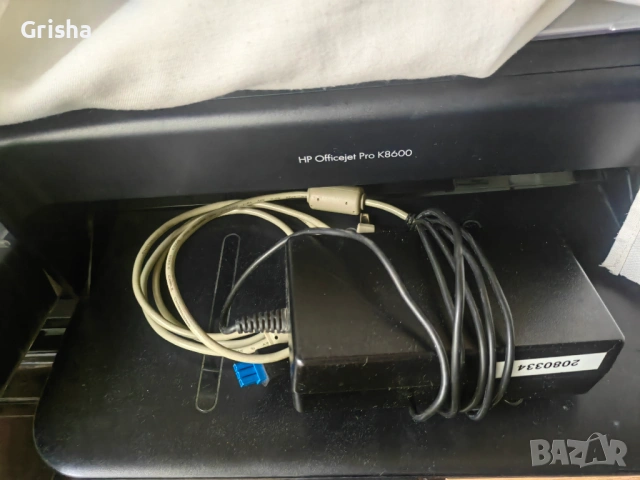 Мастиленоструен принтер HP Officejet Pro K8600 (с поддръжка на A3), снимка 11 - Принтери, копири, скенери - 54064944