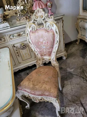 Пълен комплект трапезария. , снимка 2 - Маси - 55396439