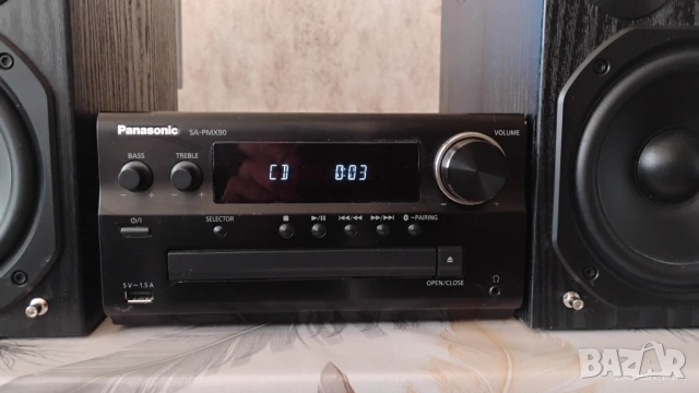 Panasonic SC-PMX90 Hi-Res Audio System / CD,USB,Bluetooth ,TV / + оригиналните 3-лентови колони., снимка 5 - Аудиосистеми - 54653914