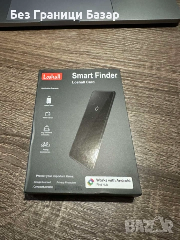 Нов Смарт тракер карта Loshall Smart Finder за портфейл и багаж Анти кражба за Android