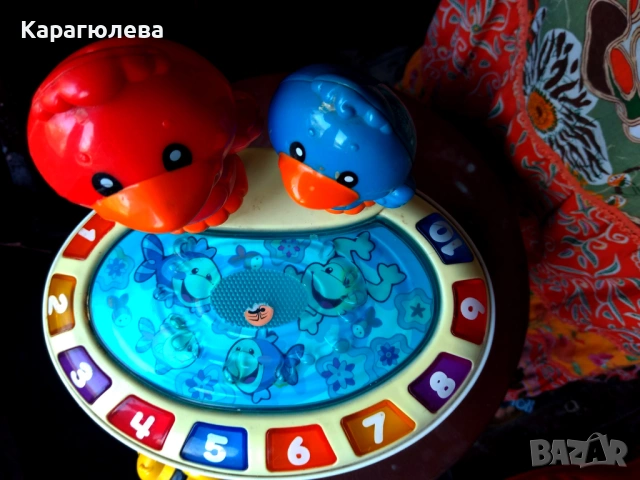 Музикална образователна играчка Fisher Price на гръцки език, снимка 3 - Музикални играчки - 42748675