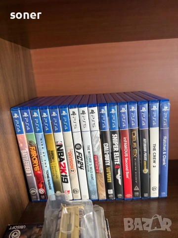 Продавам игри за ps4 и ps5 цени от 5 до 20€ само лично предаване за гр.Шумен