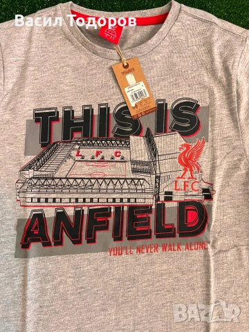 Лицензирана тениска на Ливърпул/ Liverpool размер S, снимка 2 - Тениски - 55050014