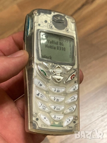 Nokia 8310 Прозрачен панел Запазен, снимка 5 - Nokia - 54555536