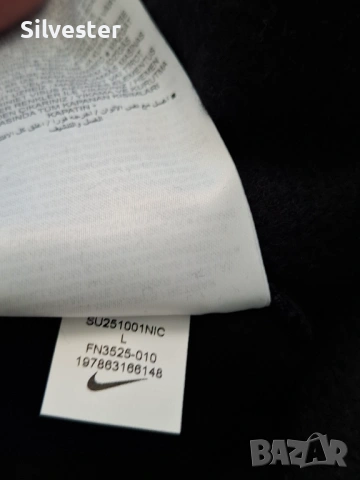 Мъжки черни къси гащи /панталони Найк / NIKE, размер L, снимка 7 - Къси панталони - 54767477