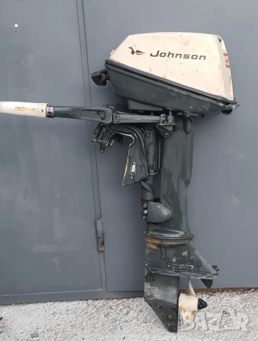 Двигател за лодка двутактов извънбордов Johnson 6 к.с, снимка 3 - Воден транспорт - 55052679