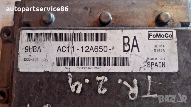 Електронен блок за управление ECU за Ford Transit Mk7 (2008) AC11-12A650-BA, снимка 3 - Части - 55067954
