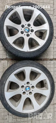 BMW Style 162 (Ellipsoid) 18" оригинални джанти + зимни гуми Nexen WinGuard Sport 2 XL, снимка 4 - Гуми и джанти - 55602743