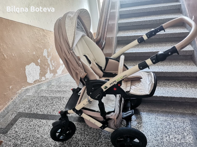 Бебешка количка 3 в 1, снимка 2 - За бебешки колички - 55043975