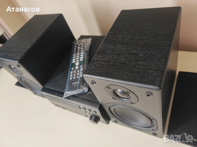 Denon RCD M 37 с дистанционно и тонколони SC M37 , снимка 13 - Аудиосистеми - 55085148