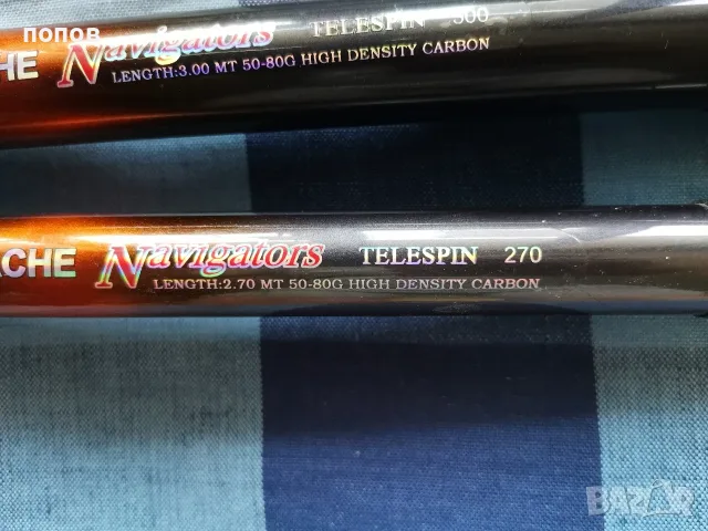 Apache navigators telespin carbon  3.00m/270m, снимка 2 - Въдици - 55537020