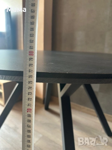 Кръгла трапезна маса диаметър 120, снимка 5 - Маси - 54314323