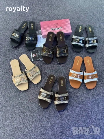 Guess Нови Дамски Чехли Различни Цветове Гес