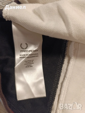 Тениска Fred Perry , снимка 5 - Тениски - 53967186