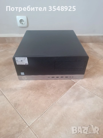 Компютър 2. HP EliteDesk 800 G3 TWR i3-6100 DDR4 без хард диск 