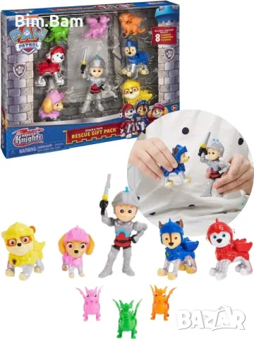 Оригинален подаръчен комплект Paw Patrol - Райдър и спасителният отряд / Ryder & Pups, снимка 3 - Фигурки - 55415326