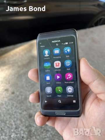 Телефон Nokia E7 , снимка 3 - Nokia - 55592677