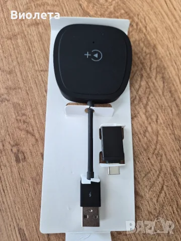 Безжичен CarPlay aganmep 3a iPhone (Apple) / Wireless CarPlay Dongle c USB u Type-C