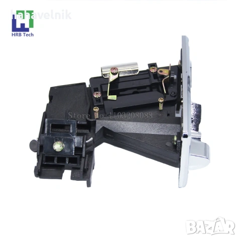 Механичен приемник за монети с предно поставяне с микропревключвател coin selector монетник, снимка 4 - Друга електроника - 53957009