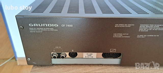 Дек Grundig CF 7400, снимка 5 - Декове - 55250135
