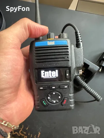 Entel UHF portable Radio , радиостанция Ентел, снимка 9 - Екипировка - 55389780