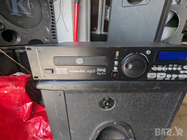 Stage Line CD-196USB DJ CD и MP3 плейър с USB 2.0 интерфейс, снимка 3 - Други - 36630608
