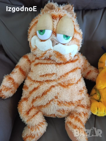 Ретро Гарфилд Garfield плюшена играчка , снимка 3 - Плюшени играчки - 54383279