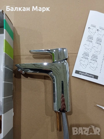 нов смесител за мивка Hansgrohe MySport L, снимка 5 - Смесители - 54053717