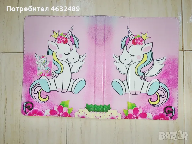 Калъф за таблет еднорог нов