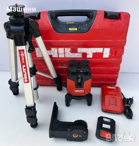 Hilti PM 40-MG - Мултилинеен лазер със зелен лъч
