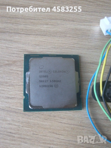 Intel Celeron G5905 – 3.5GHz, LGA1200 + охладител, снимка 2 - Процесори - 54729130