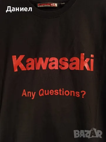 Тениска Kawasaki ., снимка 3 - Тениски - 55450853