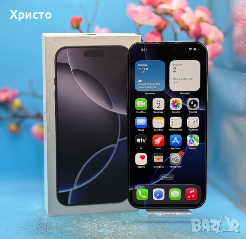 Apple iPhone 16 Pro Max, 256GB, 5G, Black Titanium , снимка 6 - Apple iPhone - 54389250