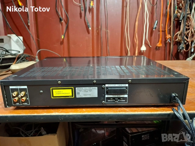 Продава се COMPACT DISC PLAYER Sony CDP-502ES., снимка 5 - Ресийвъри, усилватели, смесителни пултове - 54457795
