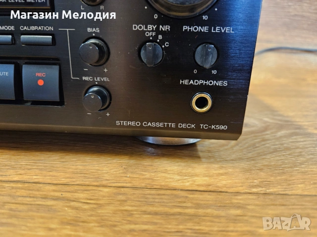 Триглав касетен дек Sony TC-K590 – Аналогово съвършенство от златната ера на касетите, снимка 7 - Декове - 54679619