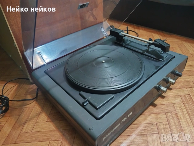 Грамофон РЕСПРОМ ГЕС 321, снимка 3 - Грамофони - 54517006