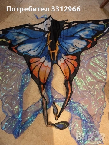 Чисто ново хвърчило с дизайн на пеперуда,, снимка 4 - Други стоки за дома - 54096314
