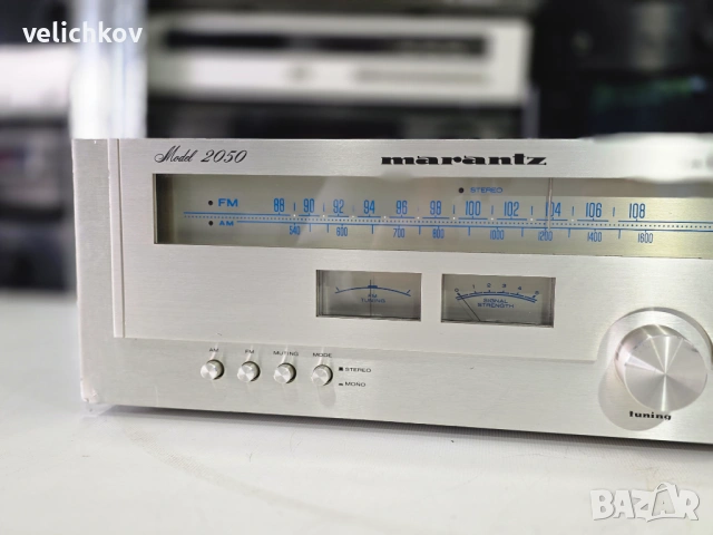 📻 КЛАСИКА ОТ СЛЕДВАЩО НИВО! Аналогов тунер Marantz 2050, снимка 5 - Ресийвъри, усилватели, смесителни пултове - 54638221