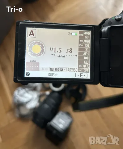 Nikon D5100 + светкавица, 2 обектива, 2 батерии, аксесоари и раница Lowepro, снимка 16 - Фотоапарати - 55598307