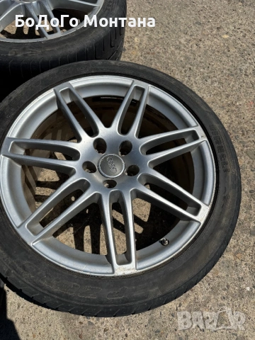 Алуминиеви джанти 19” Ауди / Audi А6 А5 А4 А3 / S-Line + гуми, снимка 5 - Гуми и джанти - 54925126