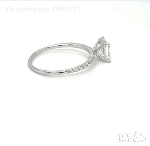 1, 35 ct Диамантен  Пръстен / Годежен Пръстен, снимка 4 - Други - 54004718