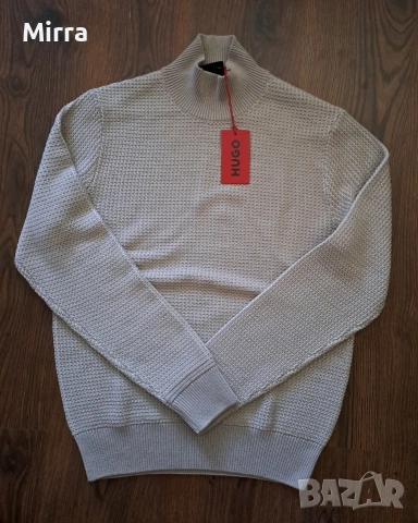 Hugo Boss H-Emaurelio Поло Пуловер, снимка 2 - Пуловери - 52139451