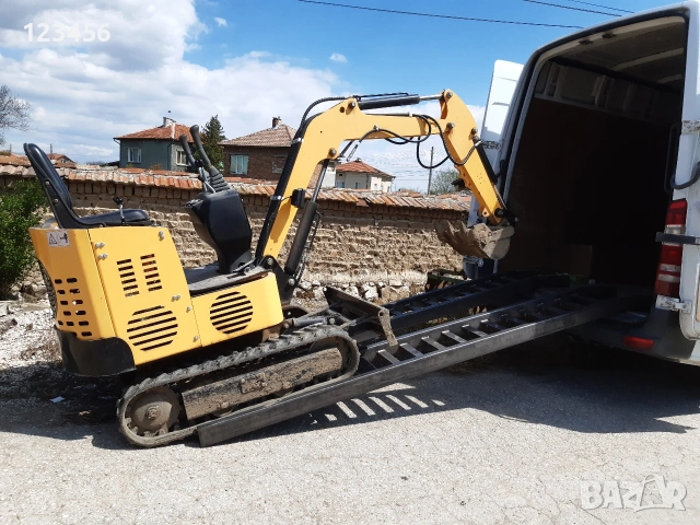 услуги с мини багер 