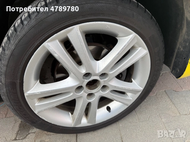 Гуми с джанти за Шкода 5X100 205/45 R16 , снимка 5 - Гуми и джанти - 54547078