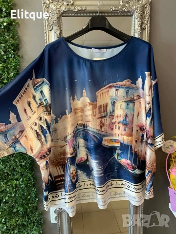 сатенени блузи , снимка 3 - Блузи с дълъг ръкав и пуловери - 54214276