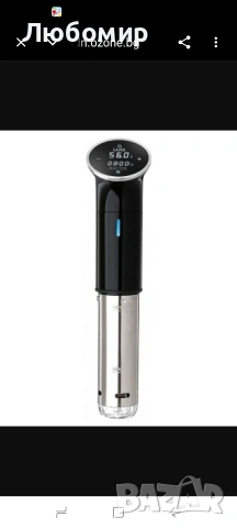 Термоциркулатор за су вид Laica – SVC107, 1200W, IPX7, черен/сребрист , снимка 3 - Други - 55276729